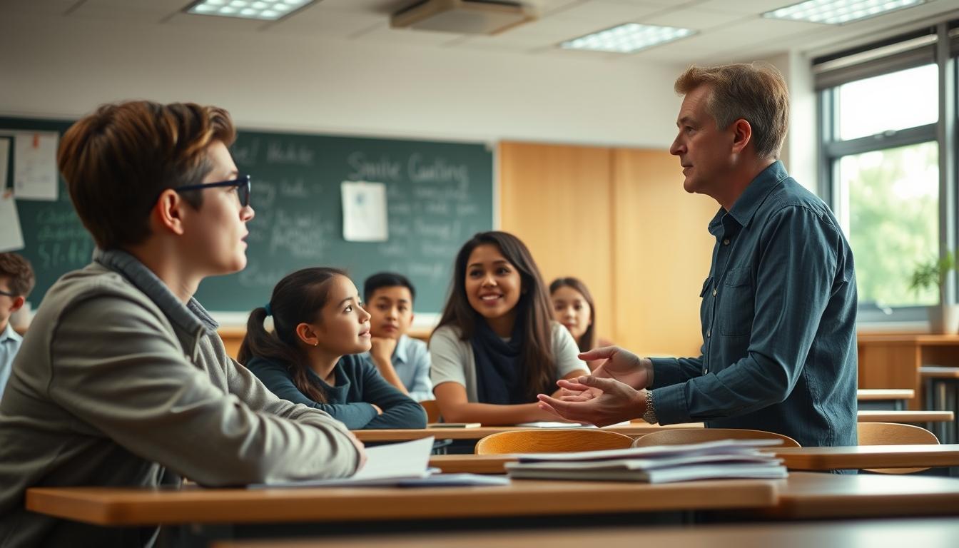 Student using online courses for flexible education